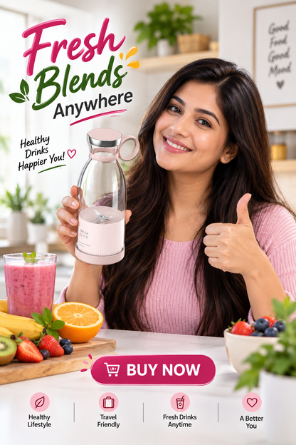 Portable Mini Blender for Fresh Juice
