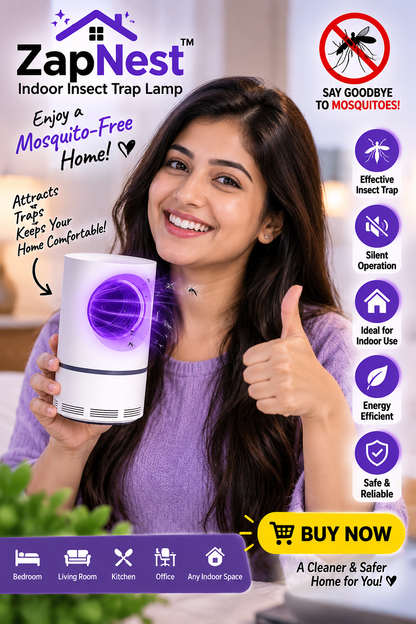 ZapNest™ Indoor Insect Trap Lamp
