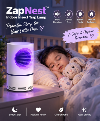 ZapNest™ Indoor Insect Trap Lamp